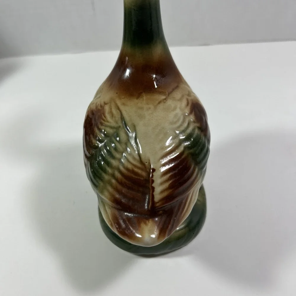 Made In Brazil Ceramic Mallard Duck‎ Statue Figurine Hunting